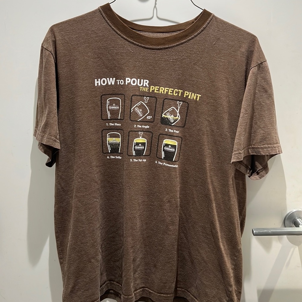Brown Guinness Tee